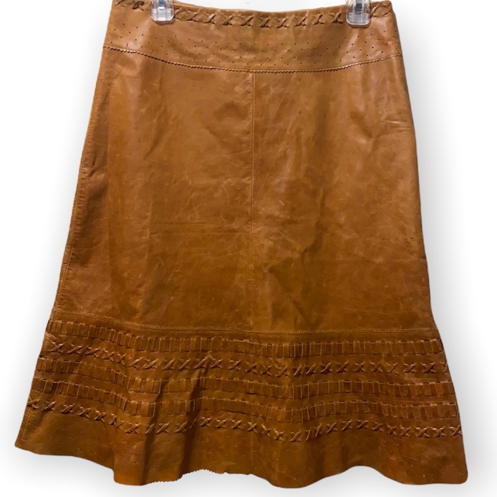 For Joseph 100% Leather Midi Skirt